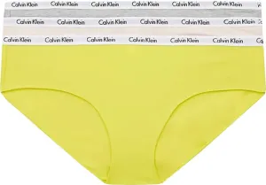 Calvin Klein 3 PACK - dámské kalhotky Bikini PLUS SIZE QD3801E-13X XL