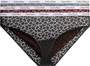 Calvin Klein 3 PACK - dámské kalhotky Bikini PLUS SIZE QD3975E-BP7 1XL