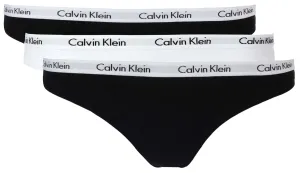 Calvin Klein 3 PACK - dámské kalhotky Bikini QD3588E-WZB S