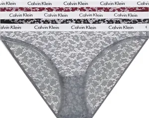 Calvin Klein 3 PACK - dámské kalhotky Bikini QD3926E-BP7 S