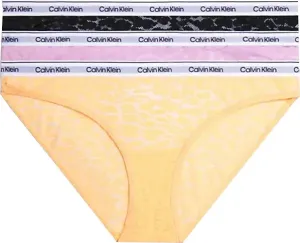 Calvin Klein 3 PACK - dámské kalhotky Bikini QD5069E-GP9 L