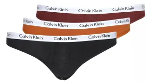 Calvin Klein 3 PACK - dámské kalhotky Bikini QD5146E-HVT S