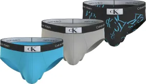 Calvin Klein 3 PACK - pánské slipy CK96 NB3527E-I0Q L