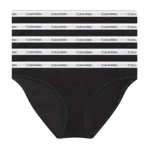 Calvin Klein 5 PACK - dámské kalhotky Bikini PLUS SIZE QD5208E-UB1-plus-size XXL