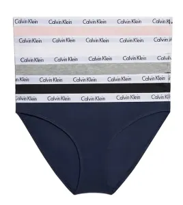Calvin Klein 5 PACK - dámské kalhotky Bikini QD3586E-E6T S