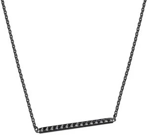 Calvin Klein Černý ocelový náhrdelník Edge KJ3CBP100200