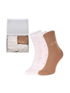 Calvin Klein dámské ponožky 3pack - ONE (002) #5546461