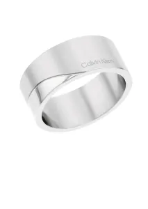 Calvin Klein Elegantní ocelový prsten Minimal Circular 35000198 54 mm