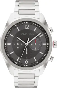 Hodinky Calvin Klein stříbrná barva #4486541