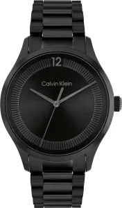 Hodinky Calvin Klein černá barva #4486595