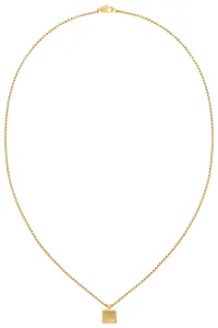 Calvin Klein Moderní pozlacený náhrdelník Sculptural 35000487 #5570073