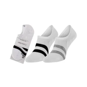 Calvin Klein pánské bílé ponožky 2 pack #1408967