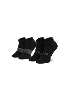 Calvin Klein pánské černé ponožky 2pack - 43-46 (002)