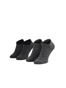 Calvin Klein pánské šedé ponožky 2pack #1411819