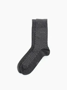 Calvin Klein pánské šedé ponožky 2pack #1413264