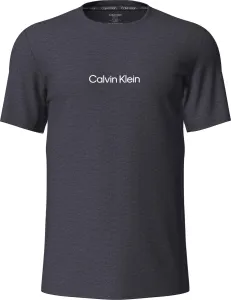 CALVIN KLEIN-S/S CREW NECK-000NM2170E-CHW-Grey Šedá M