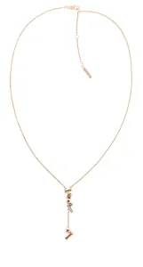 Calvin Klein Půvabný bronzový náhrdelník s krystaly 35000233 #3988821