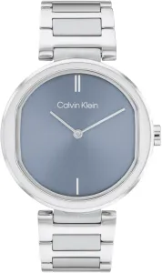 Hodinky Calvin Klein stříbrná barva