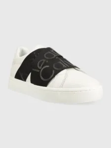 Sneakers boty Calvin Klein Jeans CLASSIC CUPSOLE ELAST WEBBING bílá barva, YW0YW00911 #4306486