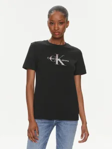 Calvin Klein dámské černé tričko - S (BEH) #6081174