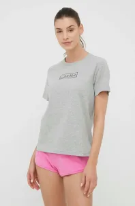 Pyžamové tričko Calvin Klein Underwear šedá barva #1687757