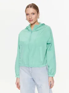 Bunda Calvin Klein Jeans dámská, zelená barva, přechodná
