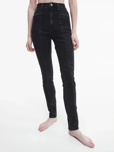 Calvin Klein dámské černé džíny - 30/30 (1BY) #1419026