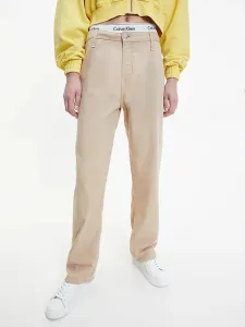 Calvin Klein dámské hnědé kalhoty - 27/NI (1A4)