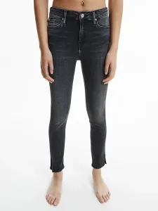 Calvin Klein dámské tmavě šedé džíny #1415307