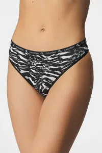 Tanga Calvin Klein Underwear 2-pack černá barva #4466154