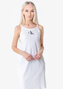Dámské šaty Calvin Klein CK ONE KW0KW01783 S Bílá