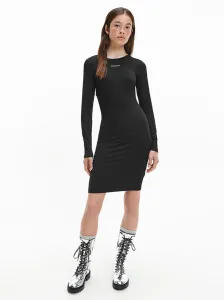 Calvin Klein dámské černé šaty - S (BEH) #1414605