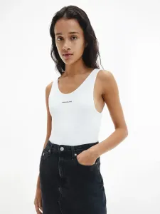 Calvin Klein dámské bílé body - M (YAF) #1409113