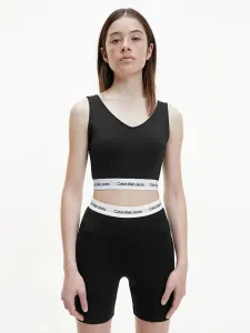 Calvin Klein dámský černý cropped top - XS (BEH) #1417876
