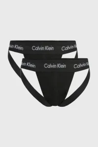 Calvin Klein 2 PACK - pánské slipy JOCK STRAP NB1354A-001 M