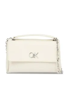 Calvin Klein dámská krémová kabelka #5936221