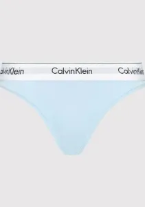 Dámské tanga Calvin Klein F3786 L Sv. modrá
