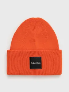 Calvin Klein pánská oranžová čepice - OS (S04) #1421933