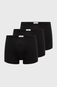 Boxerky Calvin Klein Underwear 3-pack pánské, černá barva #1841822