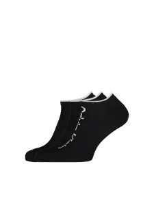 Calvin Klein pánské černé ponožky 3pack - ONE (001) #1412609