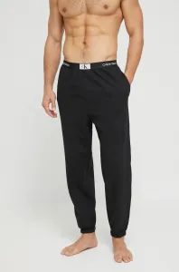 Bavlněné pyžamové kalhoty Calvin Klein Underwear černá barva #3882111