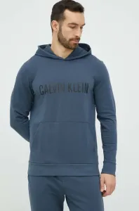 Pyžamová mikina Calvin Klein Underwear pánská, melanžová #1691178