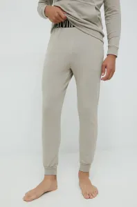 Pyžamové kalhoty Calvin Klein Underwear pánské, šedá barva