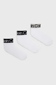 Calvin Klein Underwear	 Ponožky 3 páry Bílá #1960141
