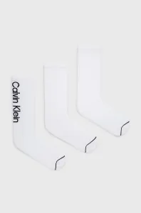 Ponožky Calvin Klein pánské, bílá barva #1960148