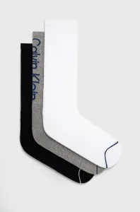 Ponožky Calvin Klein pánské, šedá barva #1960150