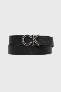 Kožený pásek Calvin Klein pánský, černá barva #2845041