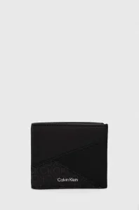 Peněženka Calvin Klein černá barva #3859326