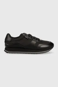 Sneakers boty Calvin Klein Low Top Lace Up černá barva #2871415