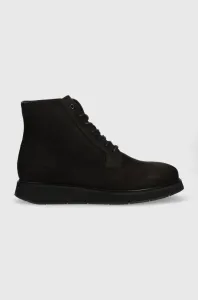 Kotníkové boty Calvin Klein Lace Up Boot pánské, černá barva #5583664